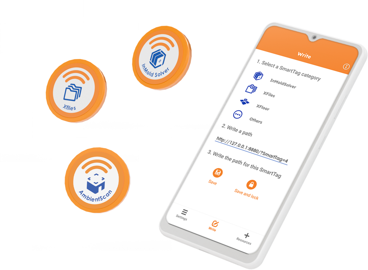 SmartTag Plastics CO2e App